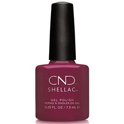 CND SHELLAC Gel polish - bordeaux babe